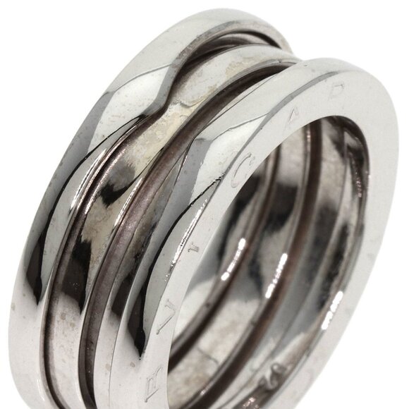 BVLGARI 18k White Gold Ring #52 - Picture 6 of 11